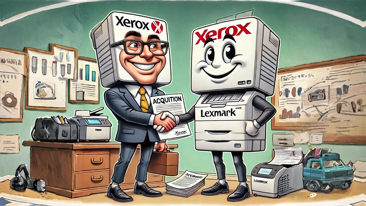 Xerox приобретает Lexmark